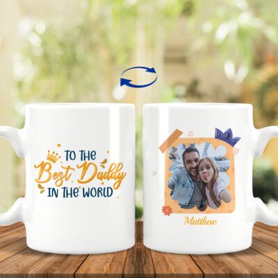 15 oz. White Mug