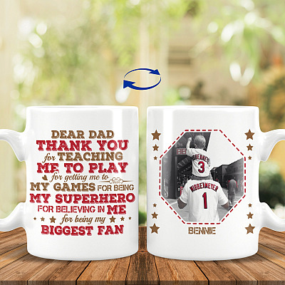 15 oz. White Mug