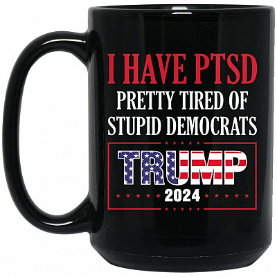 15 oz. Black Mug