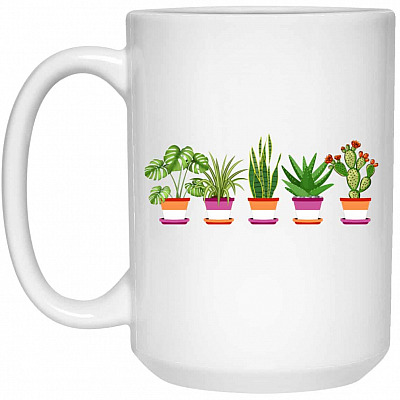 15 oz. White Mug