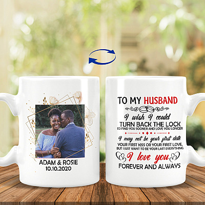 15 oz. White Mug
