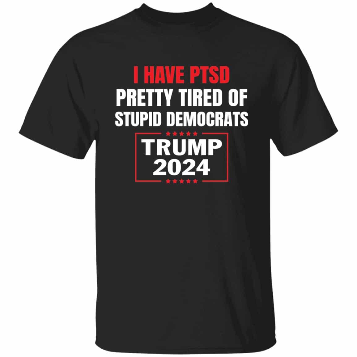 Ptsd Shirt, Black, Unisex T-Shirt