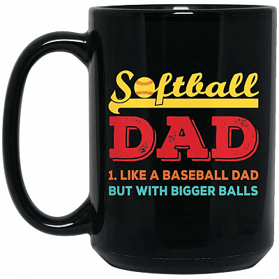 15 oz. Black Mug