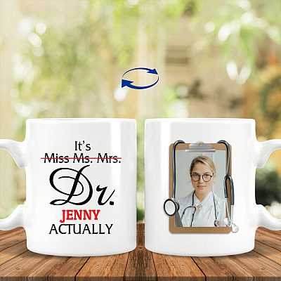 Personalized Photo It's Miss, White, 11 oz. White Mug