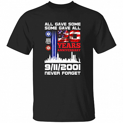 All Gave Some Shirt, Black, Unisex T-Shirt