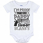 proof, White, Baby Onesie - 12 Month
