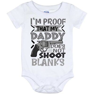 proof, White, Baby Onesie - 12 Month