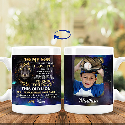 15 oz. White Mug