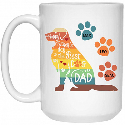 15 oz. White Mug
