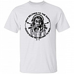 Men Belong To The Earth, White, Unisex T-Shirt