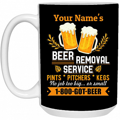 15 oz. White Mug