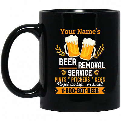 11 oz. Black Mug