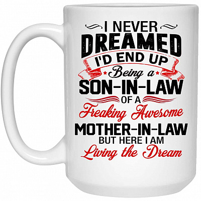 15 oz. White Mug
