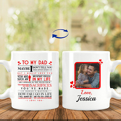 11 oz. White Mug