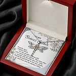 To My Bonus Sister Family Isn't Always Blood It's The People In Your Life Dragonfly Necklace To My Bonus Sister Family Isn't Always Blood It's The People In Your Life Dragonfly Necklace