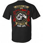 Asshole Dad and Smartass, Black, Unisex T-Shirt
