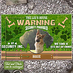 6KT. Warning Security Provided Dog_mk3