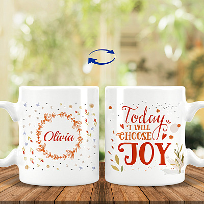 11 oz. White Mug