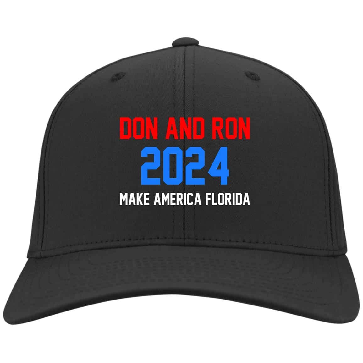 Don and Ron 2024 Make, Black, Twill Cap