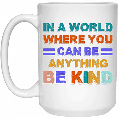 15 oz. White Mug
