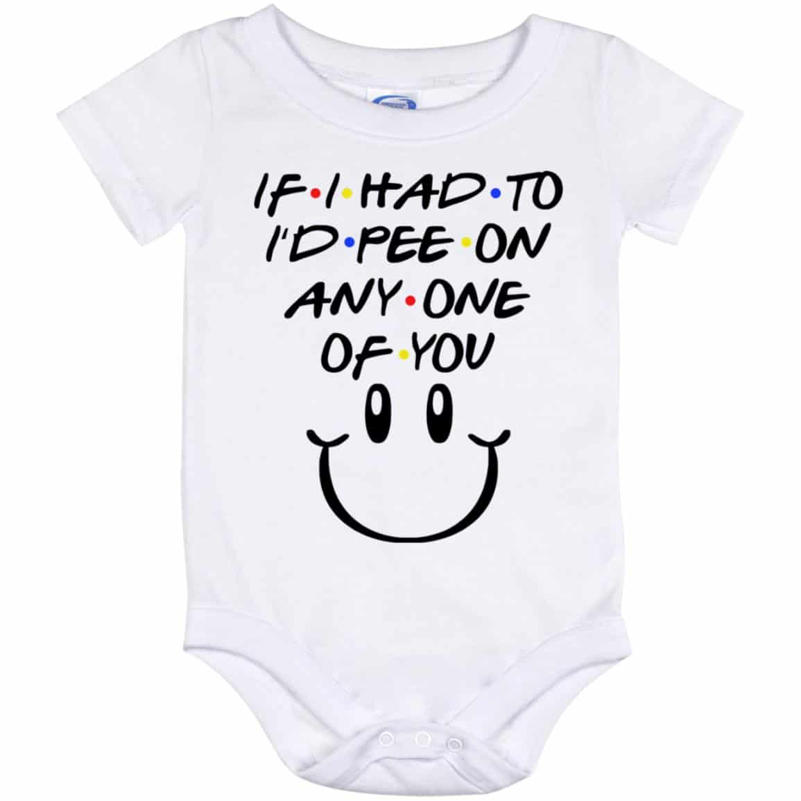 If I Had to Pee Onesie, White, Baby Onesie - 12 Month
