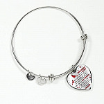 Cardinal Surrounded By Your Glory What Will My Heart Feel Will I Dance For You Jesus Heart Pendant Necklace