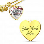 Cardinal Surrounded By Your Glory What Will My Heart Feel Will I Dance For You Jesus Heart Pendant Necklace