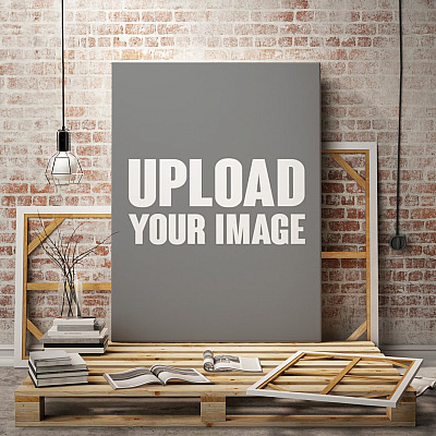 Personalized Your Own Photo - Memorable Custom Image Wrapped Framed Portrait Canvas - Unframed Poster - Wall Art Decor