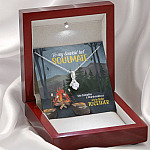 To Smokin' Hot Soulmate Like Campfire And Marshmallows We're Better Together Camping Alluring Beauty Necklace