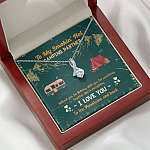 To My Smokin' Hot Camping Partners Together We're Everything Alluring Beauty Necklace - Camper Gifts