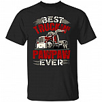 Best Truckin' Pawpaw Tshirt, Black, Unisex T-Shirt