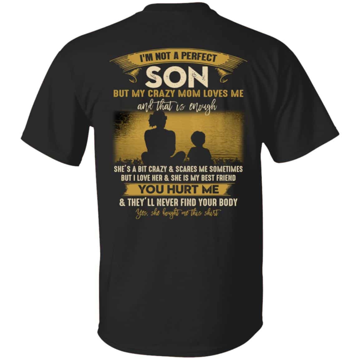 Perfect Son Shirt, Black, Unisex T-Shirt Perfect Son Shirt, Black, Unisex T-Shirt