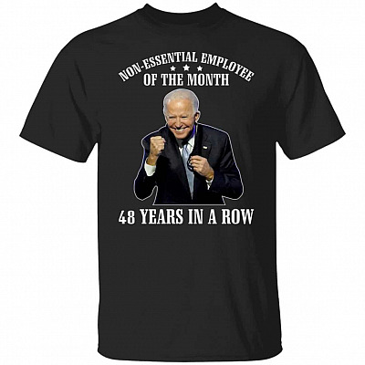 Non-Essential Employee Of The Shirt, Black, Unisex T-Shirt