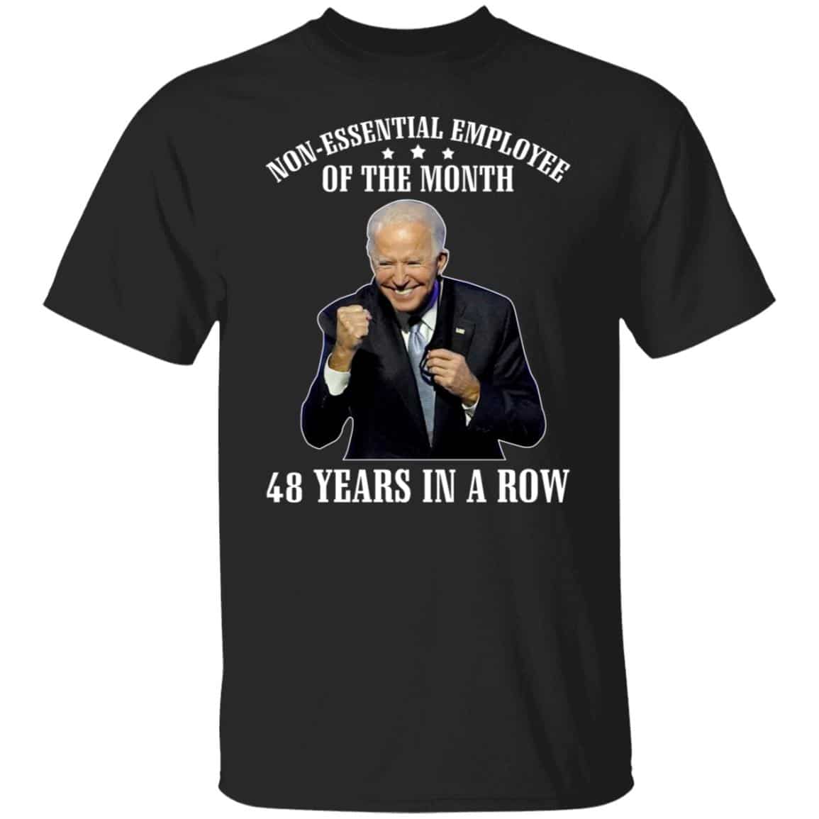 Non-Essential Employee Of The Shirt, Black, Unisex T-Shirt