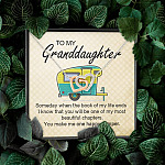 Camping To My Granddaughter Someday When The Book Of My Life Ends Camper Vans Interlocking Hearts Necklace