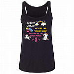 unicorn, Black, Ladies Tank Top