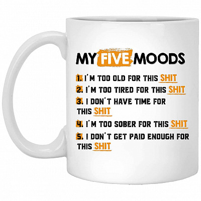 11 oz. White Mug