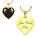 To My Wife I Love You Yesterday I Love You Still Heart Pendant Necklace - Wife Necklace From Husband