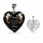 To My Wife I Love You Yesterday I Love You Still Heart Pendant Necklace - Wife Necklace From Husband