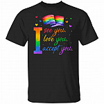 Accept You tee, Black, Unisex T-Shirt Accept You tee, Black, Unisex T-Shirt