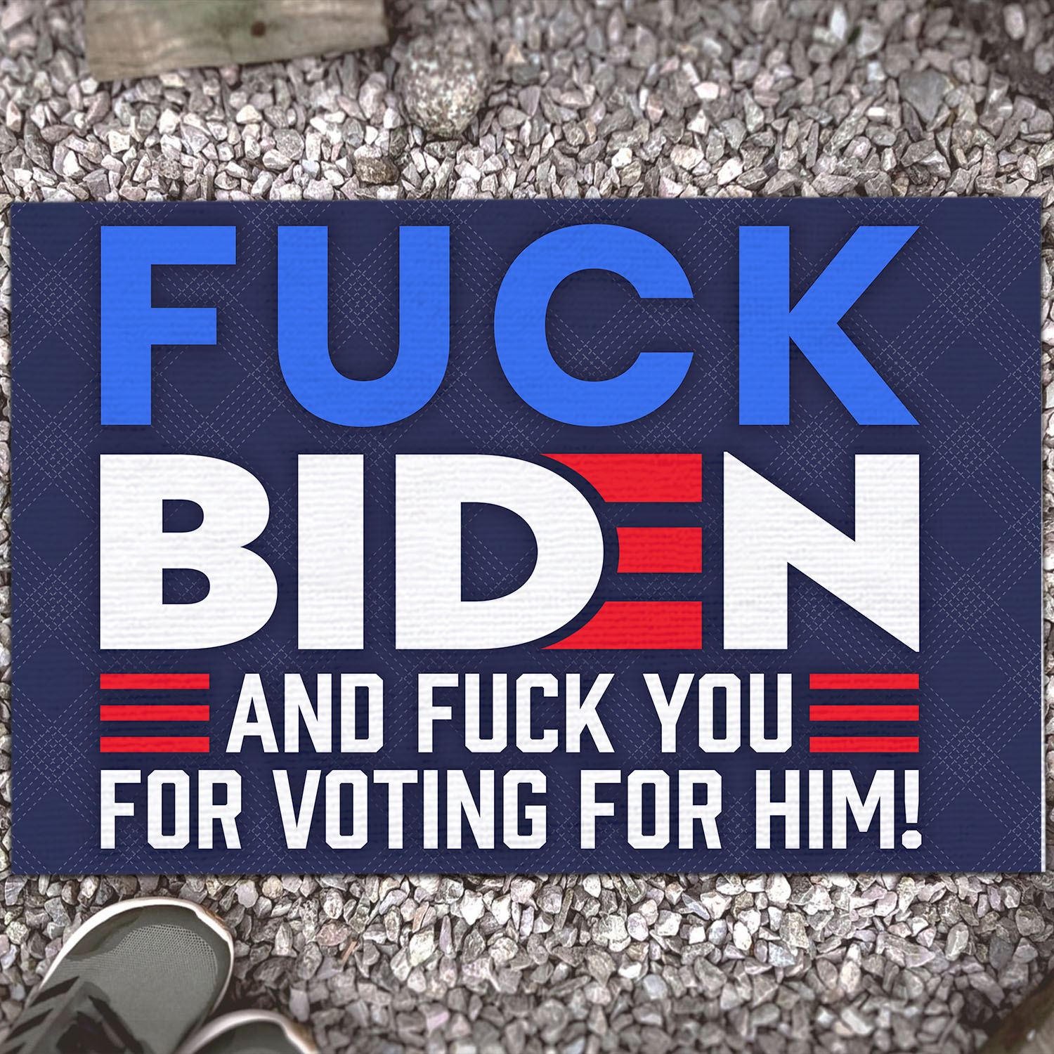 5O. Fuck Biden Doormat (3) Doormat mockup 13