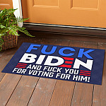 5O. Fuck Biden Doormat (3) Doormat mockup 1