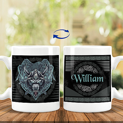 15 oz. White Mug