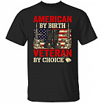 Veteran by Choice Shirt, Black, Unisex T-Shirt