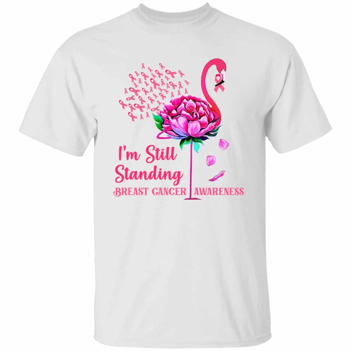 Breast Cancer Shirt, White, Unisex T-Shirt Breast Cancer Shirt, White, Unisex T-Shirt
