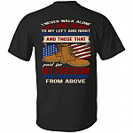 I Never Walk Alone Shirt, Black, Unisex T-Shirt