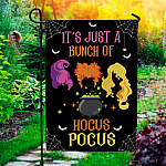 67 HG. It's Just A Bunch_Flag(3) Garden Flag Mockup 1