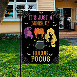 67 HG. It's Just A Bunch_Flag(3) Garden Flag Mockup 3