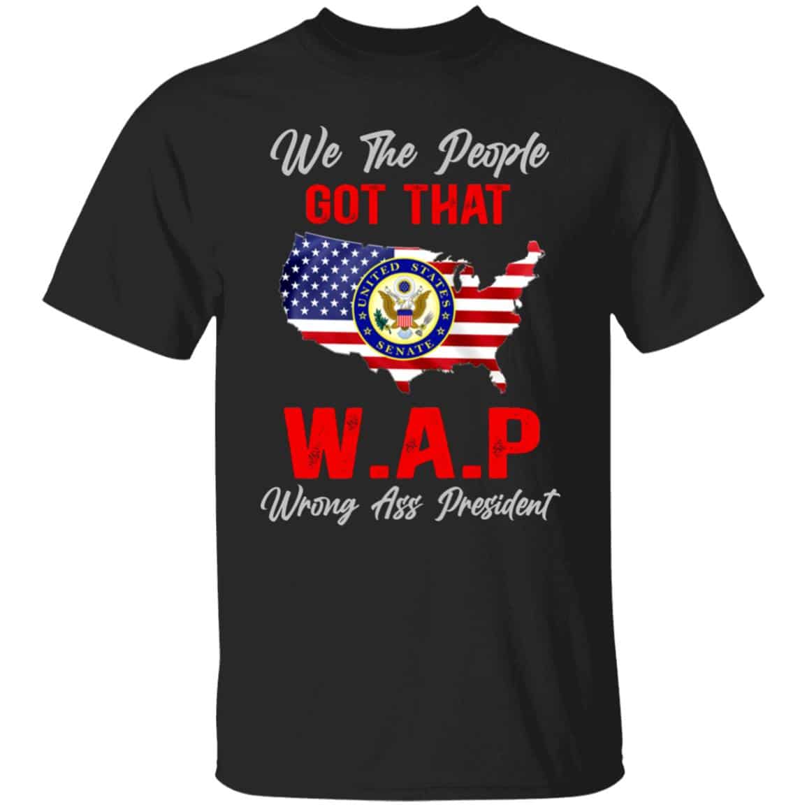 We the People Got Tshirt, Black, Unisex T-Shirt