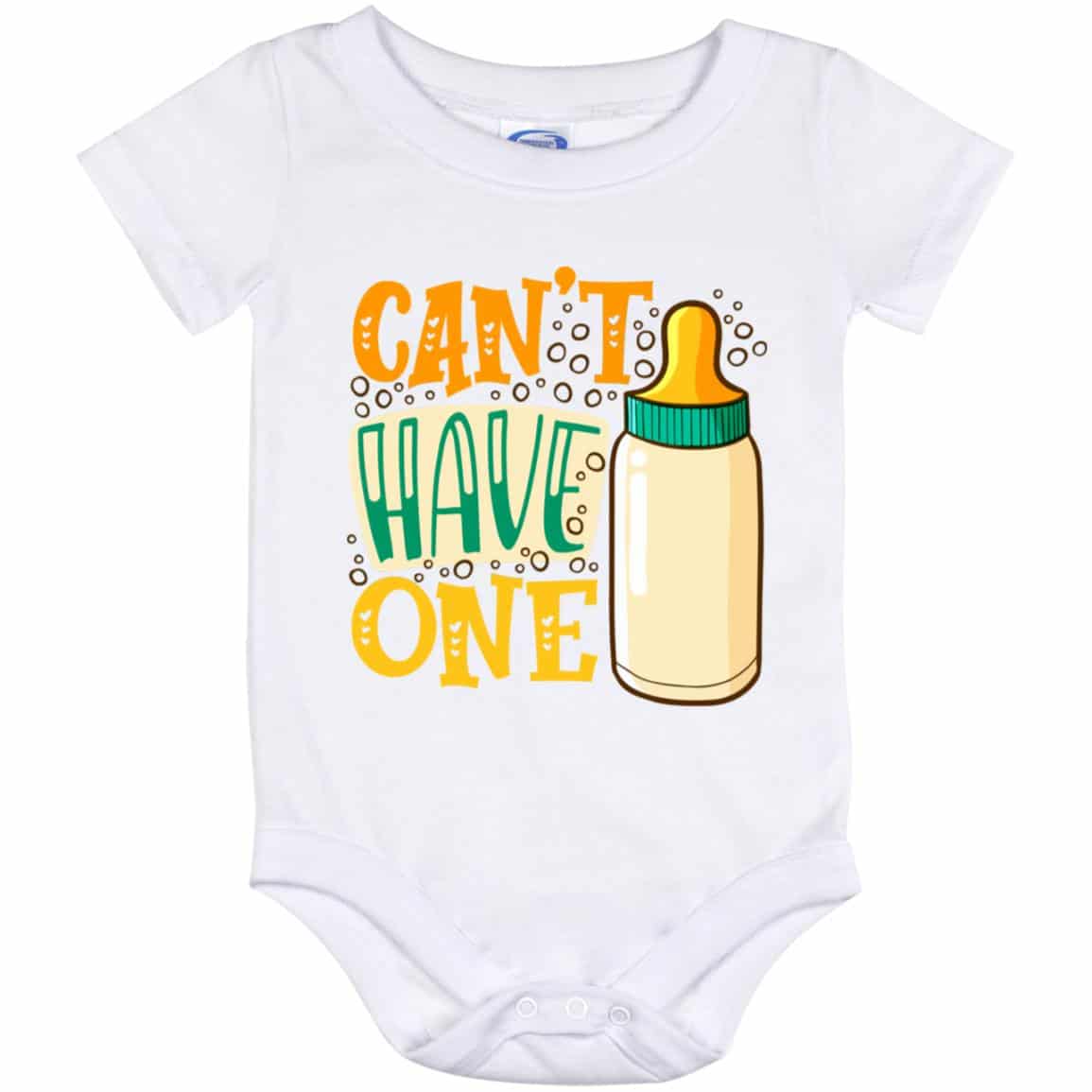 Can't Have One Milk Baby, White, Baby Onesie - 12 Month